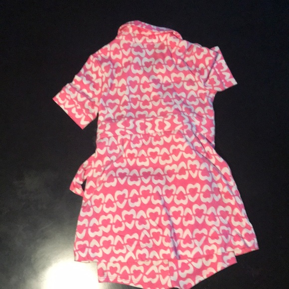 DVF heart GAP 2T wrap dress with shorts - Picture 5 of 5